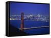 Golden Gate Bridge, San Francisco, California, United States of America, North America-null-Framed Stretched Canvas