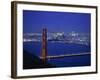 Golden Gate Bridge, San Francisco, California, United States of America, North America-null-Framed Photographic Print