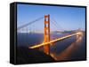 Golden Gate Bridge, San Francisco, California, United States of America, North America-Gavin Hellier-Framed Stretched Canvas