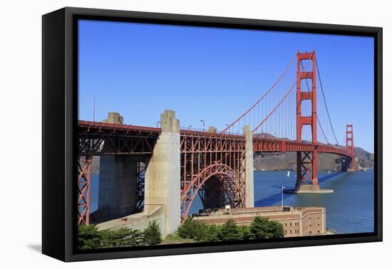 Golden Gate Bridge, San Francisco, California, United States of America, North America-Richard Cummins-Framed Stretched Canvas