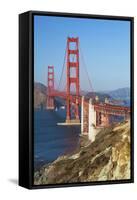 Golden Gate Bridge, San Francisco, California, United States of America, North America-Miles-Framed Stretched Canvas