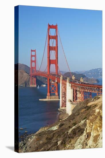 Golden Gate Bridge, San Francisco, California, United States of America, North America-Miles-Stretched Canvas