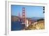 Golden Gate Bridge, San Francisco, California, United States of America, North America-Miles-Framed Photographic Print