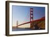 Golden Gate Bridge, San Francisco, California, United States of America, North America-Miles-Framed Photographic Print