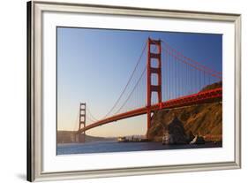 Golden Gate Bridge, San Francisco, California, United States of America, North America-Miles-Framed Photographic Print