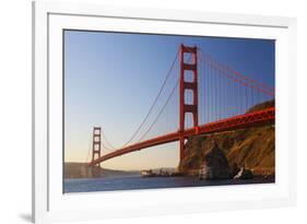 Golden Gate Bridge, San Francisco, California, United States of America, North America-Miles-Framed Photographic Print