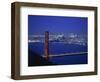 Golden Gate Bridge, San Francisco, California, United States of America, North America-null-Framed Photographic Print