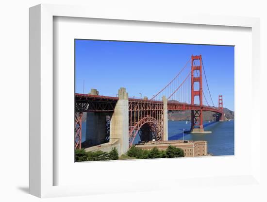 Golden Gate Bridge, San Francisco, California, United States of America, North America-Richard Cummins-Framed Photographic Print