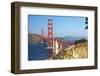 Golden Gate Bridge, San Francisco, California, United States of America, North America-Miles-Framed Photographic Print