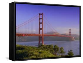 Golden Gate Bridge, San Francisco, California, USA-Gavin Hellier-Framed Stretched Canvas