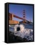 Golden Gate Bridge, San Francisco, California, USA-Walter Bibikow-Framed Stretched Canvas