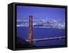 Golden Gate Bridge, San Francisco, California, USA-Walter Bibikow-Framed Stretched Canvas