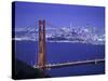 Golden Gate Bridge, San Francisco, California, USA-Walter Bibikow-Stretched Canvas