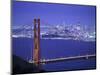 Golden Gate Bridge, San Francisco, California, USA-Walter Bibikow-Mounted Photographic Print