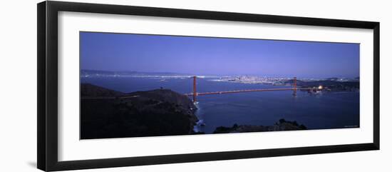 Golden Gate Bridge, San Francisco, California, USA-Walter Bibikow-Framed Photographic Print