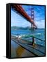 Golden Gate Bridge, San Francisco, California, USA-John Alves-Framed Stretched Canvas