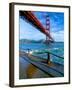 Golden Gate Bridge, San Francisco, California, USA-John Alves-Framed Photographic Print