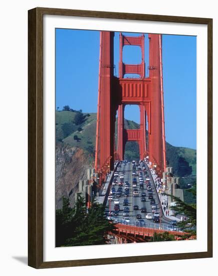 Golden Gate Bridge, San Francisco, California, USA-John Alves-Framed Premium Photographic Print