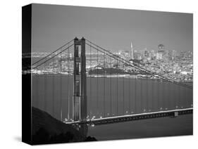 Golden Gate Bridge, San Francisco, California, USA-Walter Bibikow-Stretched Canvas