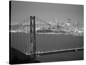 Golden Gate Bridge, San Francisco, California, USA-Walter Bibikow-Stretched Canvas