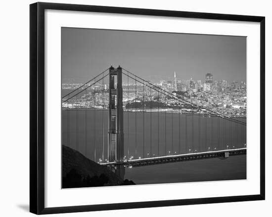 Golden Gate Bridge, San Francisco, California, USA-Walter Bibikow-Framed Photographic Print