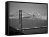 Golden Gate Bridge, San Francisco, California, USA-Walter Bibikow-Framed Stretched Canvas