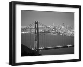 Golden Gate Bridge, San Francisco, California, USA-Walter Bibikow-Framed Photographic Print