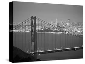 Golden Gate Bridge, San Francisco, California, USA-Walter Bibikow-Stretched Canvas