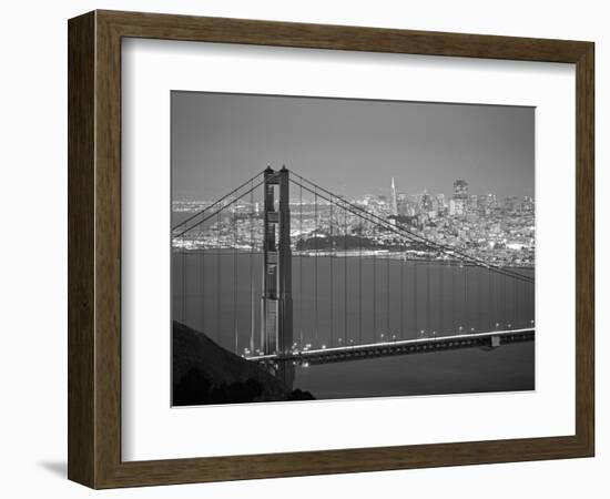 Golden Gate Bridge, San Francisco, California, USA-Walter Bibikow-Framed Photographic Print