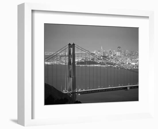 Golden Gate Bridge, San Francisco, California, USA-Walter Bibikow-Framed Photographic Print