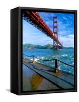 Golden Gate Bridge, San Francisco, California, USA-John Alves-Framed Stretched Canvas