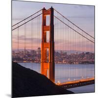 Golden Gate Bridge, San Francisco, California, Usa-Rainer Mirau-Mounted Photographic Print