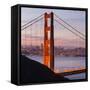 Golden Gate Bridge, San Francisco, California, Usa-Rainer Mirau-Framed Stretched Canvas