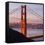 Golden Gate Bridge, San Francisco, California, Usa-Rainer Mirau-Framed Stretched Canvas