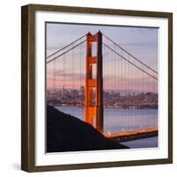 Golden Gate Bridge, San Francisco, California, Usa-Rainer Mirau-Framed Photographic Print