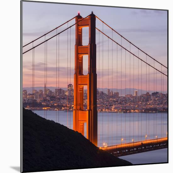 Golden Gate Bridge, San Francisco, California, Usa-Rainer Mirau-Mounted Photographic Print