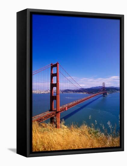 Golden Gate Bridge, San Francisco, California-Adam Jones-Framed Stretched Canvas