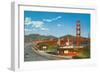 Golden Gate Bridge, San Francisco, California-null-Framed Art Print