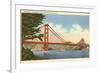 Golden Gate Bridge, San Francisco, California-null-Framed Art Print