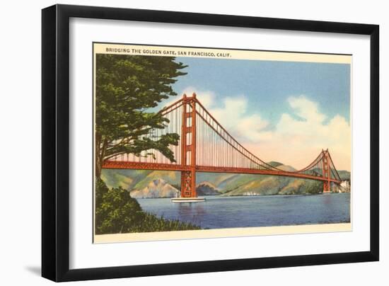 Golden Gate Bridge, San Francisco, California-null-Framed Art Print