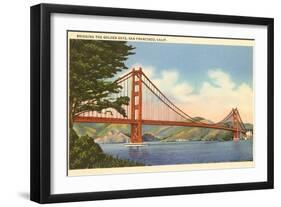 Golden Gate Bridge, San Francisco, California-null-Framed Art Print