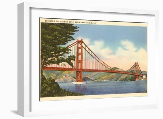 Golden Gate Bridge, San Francisco, California-null-Framed Art Print