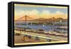 Golden Gate Bridge, San Francisco, California-null-Framed Stretched Canvas