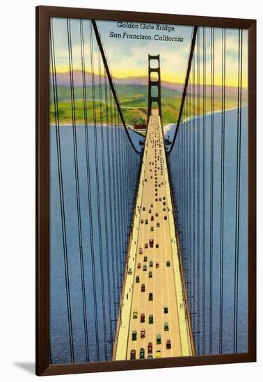 Golden Gate Bridge, San Francisco, California-null-Framed Art Print