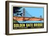 Golden Gate Bridge, San Francisco, California-null-Framed Art Print