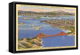 Golden Gate Bridge, San Francisco, California-null-Framed Stretched Canvas