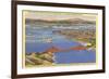 Golden Gate Bridge, San Francisco, California-null-Framed Premium Giclee Print