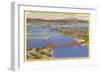 Golden Gate Bridge, San Francisco, California-null-Framed Art Print