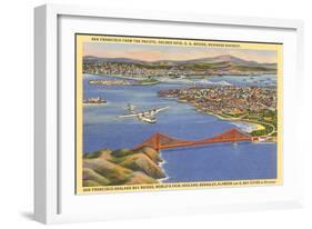 Golden Gate Bridge, San Francisco, California-null-Framed Art Print