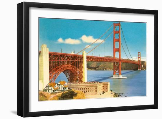 Golden Gate Bridge, San Francisco, California-null-Framed Art Print